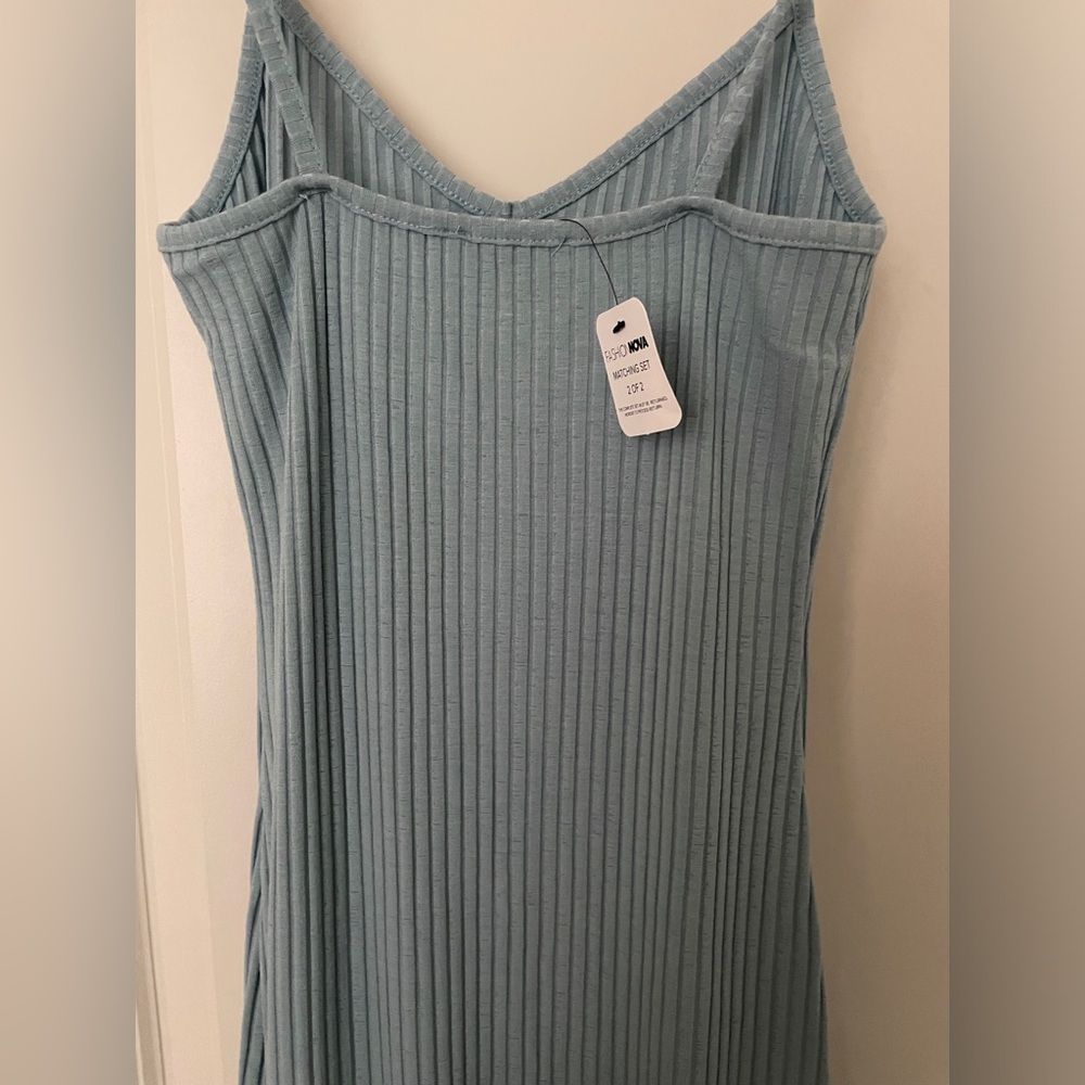 COPY - NWT FASHION NOVA Hayden Ribbed Midi Dress Set - Medium - Picture 7 of 16
